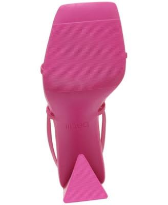 Bar III Womens Auroraap Faux Leather Cone Heel Pumps Pink 8.5 Medium (B,M)4