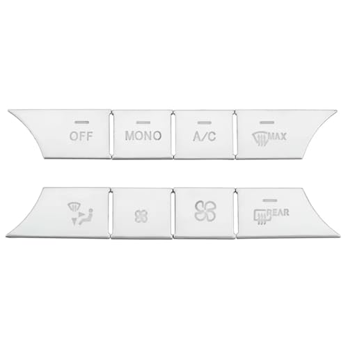Autocollants boutons volume climatisation Mercedes W212 GLK
