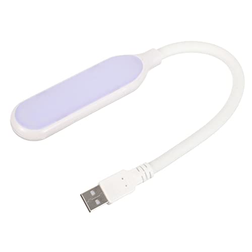 Angoily Clip-on Bedside Reading Lamp Flexible Night Light for Dorm for Lamp Port