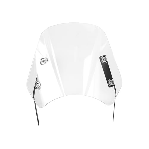 Pare-brise moto rétro 5-7 pouces déviateur d'air pour Royal Enfield et Cafe Racer