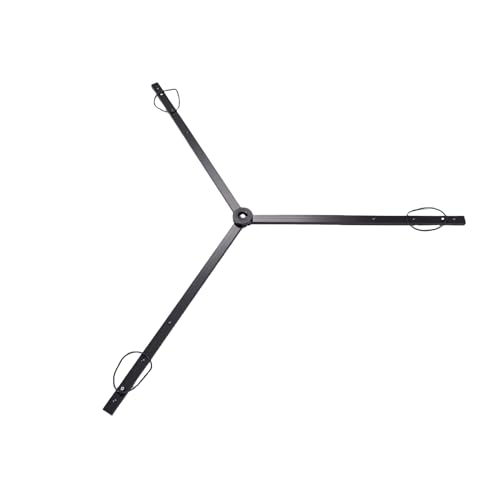 Image of Garosa Tripod Stabilizer Floor Guide, Foldable Aluminum Triangular Strut Support for Surveying Photography Silver 60cm Reinforced O Loop Feet Outdoor Uneven Terrain