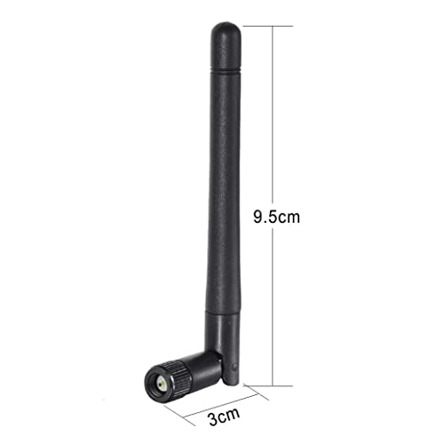 Image of Bingfu Dual Band WiFi Antenna 2.4GHz 5 /5.8GHz 3dBi SMA Male Antenna(4-Pack) for Wireless Vedio Security IP Camera Recorder Surveillance Recorder Truck Trailer Rear View Backup Camera Reversing Monitor