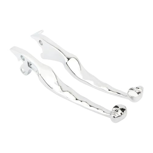 Manetas calavera cromadas Suzuki Intruder 800 1400 1500 palanca de freno y embrague custom 8