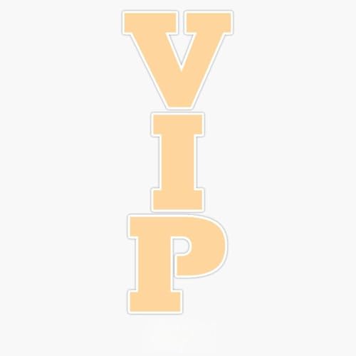 Vip 4 You Logo Bumper Sticker Vinyl Decal 5"