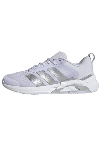 adidas Mujer Dropset Control Training Shoes, Frozen Purple/Silver Met./FTWR White, 38 EU