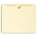 Manila File Jackets with Reinforced Tabs- 2" Exp.- Letter