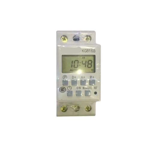 Temporizador de control de potencia KG816B interruptor programable con retardo de ciclo eléctrico 1