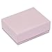 TheDisplayGuys 100-Pack #10 Cotton Filled Cardboard Paper Jewelry Box Gift Case - Pink (1 15/16