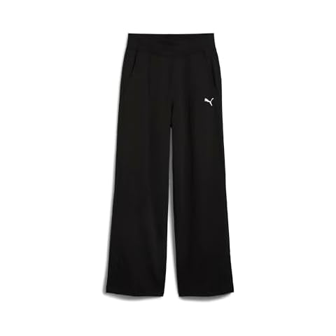 PUMA HER High-Waist Straight Leg Trousers Cover
