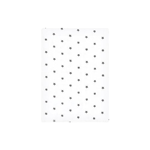Image of Hudson Baby Unisex Baby Cotton Poly Flannel Burp Cloths Bundle, Farm Friends Grey, One Size