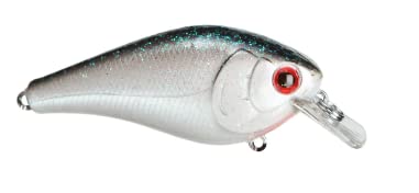 Luck E Strike RC Squarebill Crankbait Green Minnow Series 3 W/Rattle