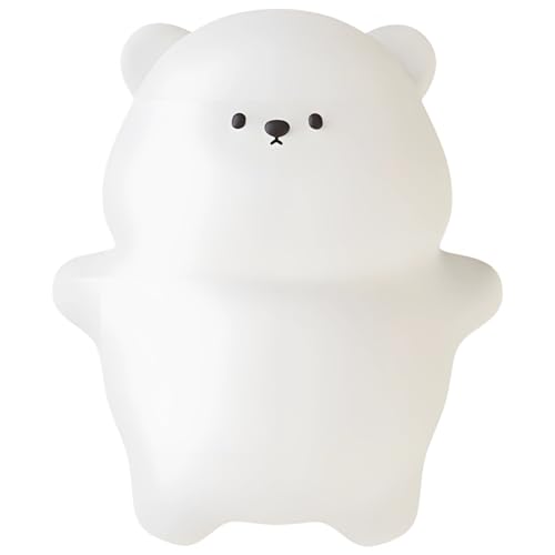 Lámpara de noche oso para bebé con luz RGB y carga USB miniatura 1