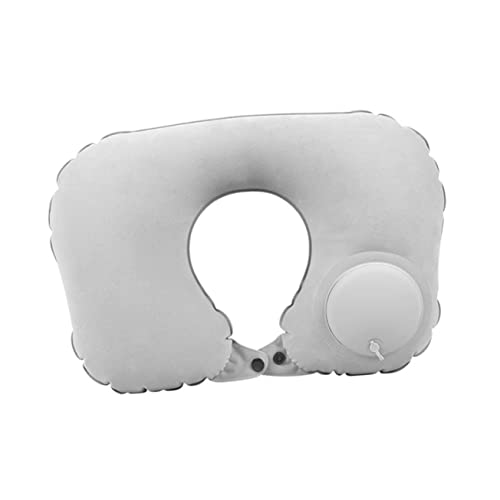 Set 2 Almohadas cervicales tamaño 46x29 cm gris miniatura 3