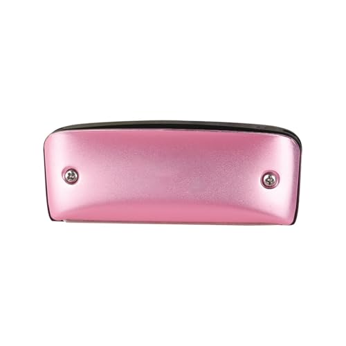 Harmonica à 7 trous ré majeur rose à souffle facile pour un apprentissage rapide
