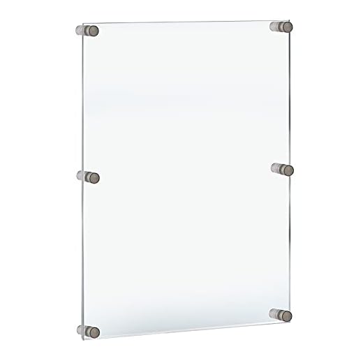 Floating Acrylic Wall Frame by Azar Displays