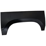 JC Whitney Wheel Arch Repair Panel Compatible with Dodge D100 1975-1979, D100 Pickup 1972-1974, D150 1977-1980, D200 1975-1980 Passenger Side, Upper, Steel