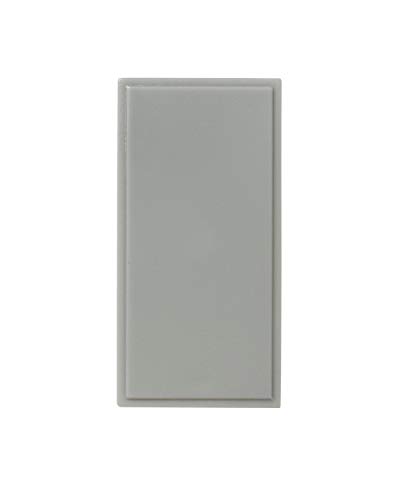 Pack of 10 - Half Blanking Modules (25 x 50mm) - Grey - Image 2
