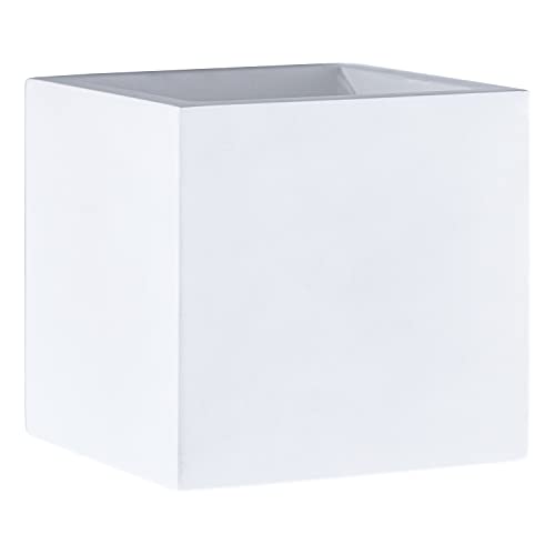 Image of Paco Home Wall Light LED Indoor Wall Lamp Hallway Indirect Light Up Down Effect Fitting G9 Cosy Atmosphere Easy Installation, Light Bulb: Without Bulb, Colour: Plaster-White