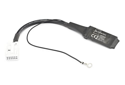 BlueMusic Interface Audio Bluetooth Compatible avec VW Skoda Audi Seat 12pin Quadlock