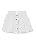 benetton paris soldes  United Colors of Benetton Mädchen Gonna 48CGC0008 Rock, Bianco 101, 2XL