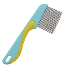 Professional Stainless Steel Reusable Lice Comb Individually Packaged to Prevent Contamination Removes Eggs and Nits with New Improved Teeth for Better Performance