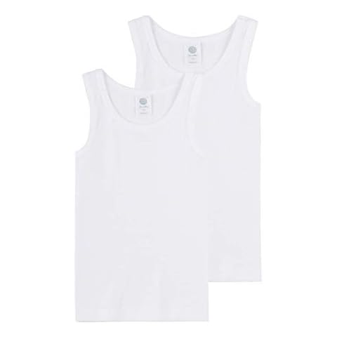Sanetta Boy's Organic Cotton Undershirt Vest Pack Cover