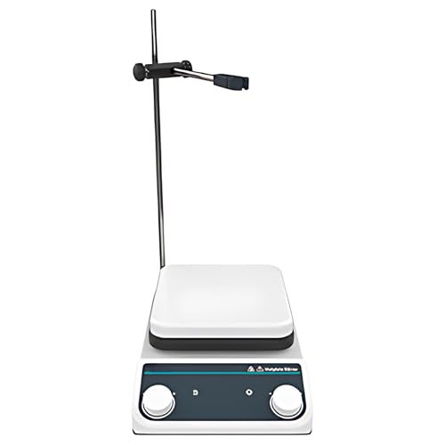 Laboratory Magnetic Stirrer- 5000Ml Stirring Capacity, with Vertical Temperature Probe, 200-1500Rpm, Suitable for Laboratory, Without Beaker