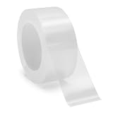Nastro Sigillante Autoadesivo Trasparente, Nastro Di Riparazione Impermeabile Nastro Sigillante, Nastro Extra Forte Trasparente, Rimovibile Acrilico Potent Tape per Sigillare Porte e Finestre 5×100cm