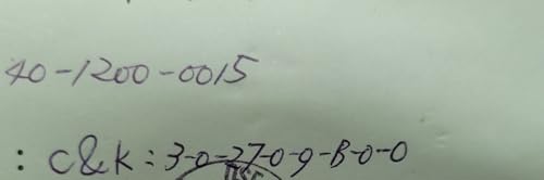 Generic (1 PC) 3-0-27-0-9-B-0-0 C&C