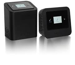 FRYONES Cel-Fi Pro Amplificateur de signal 3G 4G, noir, numérique, double unité, écran LCD, pour usage intérieur, augmente le signal de téléphonie mobile là où il n'arrive pas ou arrive très faible