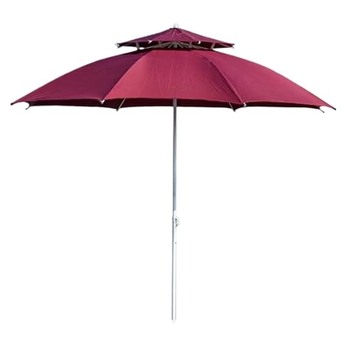Sombrilla de playa y patio portátil LYGSWDB con protección solar para mesa exterior