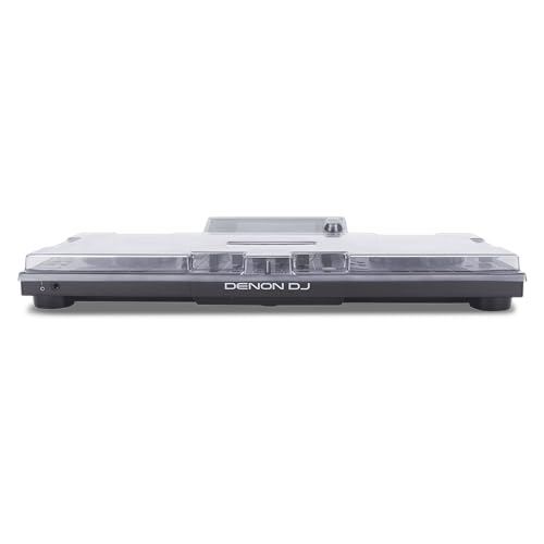 Decksaver Cover for Denon SC Live 4 - Super-Durable Polycarbonate Protective lid in Smoked Clear Colour, Made in The UK - The DJs' Choice for Unbeatable Protection