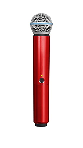 Shure WA713-RED Colored Handle Only for BLX2/SM58 and BLX2/BETA58A Wireless Transmitters (Red)