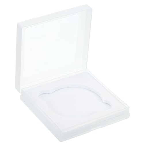 PATIKIL 62mm Lens Filter Case, 1pcs Camera Filter Case Portable Lens Filter Box Water Resistant Dustproof Plastic for Photography Filter Storage