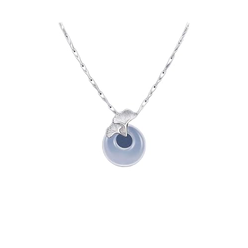 Collier en argent sterling style chinois : cadeau d'anniversaire idéal pour maman