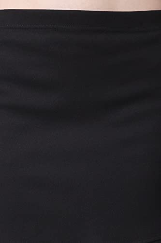 Image of POPWINGS Casual Twill Frill Knee Length Pencil Skirt for Women || Stylish Summer Skirt for Women || Knee-Length Skirt for Women || Semi-Formal Women Skirt