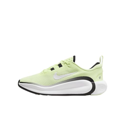 Nike Infinity Flow Big Kids' Running Shoes (FD6058-700, Barely Volt/Black/White) Size 6