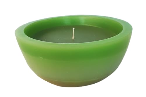 Vela de cuenco d. 18 h. 9 cm