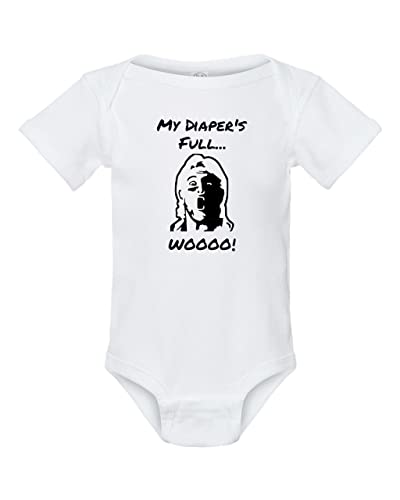 Image of Mari Kyrios RIC Nature Boy Flair Woooo! Wrestling Parody Infant Baby Onesie White Bodysuit