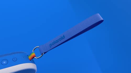 Polaroid P2 – Enceinte Bluetooth sans Fil Rechargeable avec IPX5 et Double jumelage stéréo - Bleu