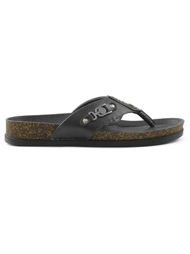 Image of Liberty Healers CSS-28E Casual Slipper For Men With PU Sole | Comfortable and Lightweight | Trendy Design | Soft Insole | Stylish Footwear and Cushioned Footbed
