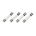 Price comparison product image 10-pack 6X30MM fast-acting glass fuse set 6 * 30mm 250V 0.5A 1A 2A 3A 4A 5A 6A 8A 10A 15A 20A 25A 30A AMP tube fuse (Size : F2A)