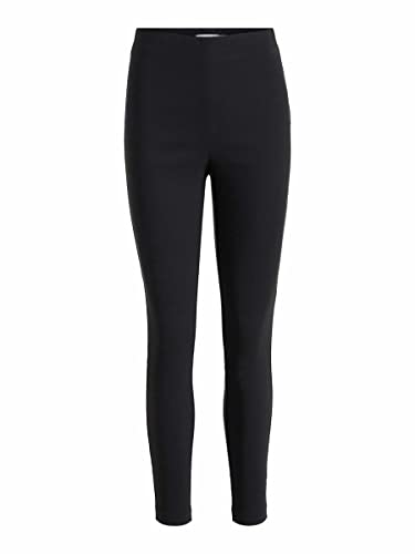 Leggings negros Vila para mujer en talla XXL básicos de algodón elástico