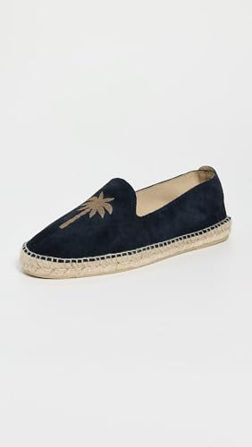 manebi Men's Embroidered Suede Classic Espadrilles2