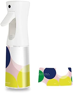 Hair Spray Bottle Continuous Mist Spray Bottle Refillable Plastic Fine Spraying Bottle for Hair Styling, Plants, Cleaning, Misting & Skin Care