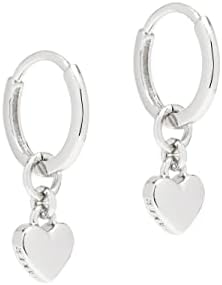 Ted Baker Harrye Tiny Heart Huggie Hoop Earrings For Women