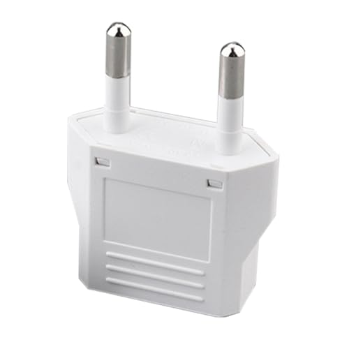 Convertidor de enchufe de EE.UU. Europa, convertidor de enchufe de viaje europeo,Adaptador multifuncional americano europeo - Enchufe internacional portátil, adaptador de viaje cargador de pared para