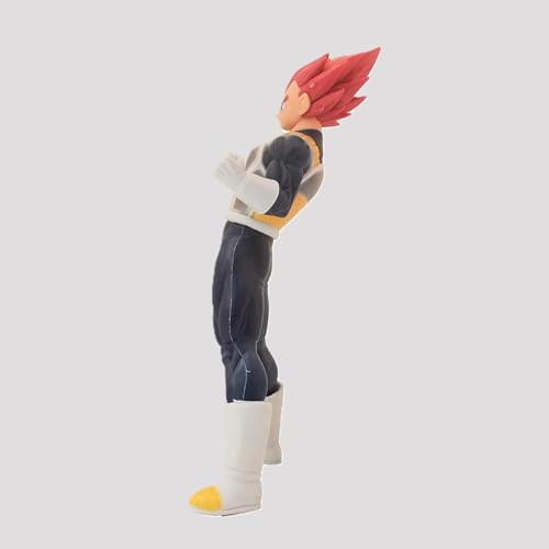 Image of Awestuffs Vegeta DBZ Large Action Figure Limited Edition Figure Manga Toy Collectible (Vegeta Red)