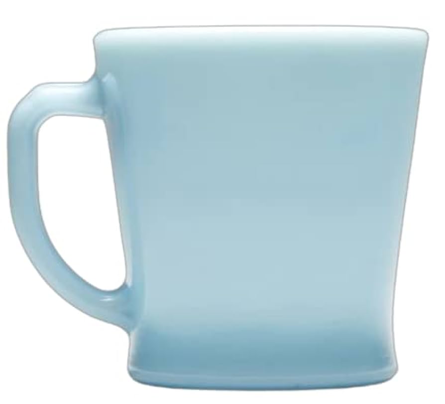 fire king D ハンドル マグ ターコイズブルー １点　＃001 Fire-King Dハンドルマグ ターコイズブルー – Fire-King Japan