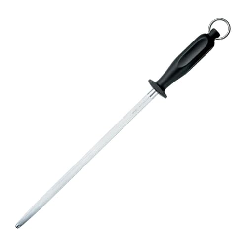 Victorinox Metzgerstahl Rund Nylongriff Chaira, Negro, M